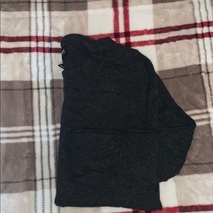 Wool charcoal sweater